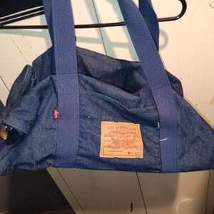 VINTAGE LEVI DENIM DUFFLE BAG